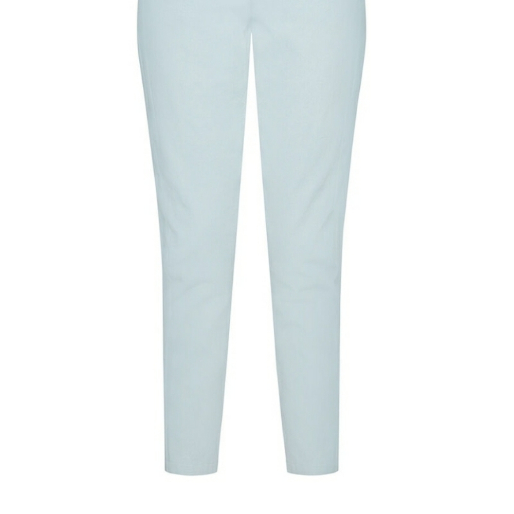 Scalloped Denim Jumpsuit - Picture 7 of 8